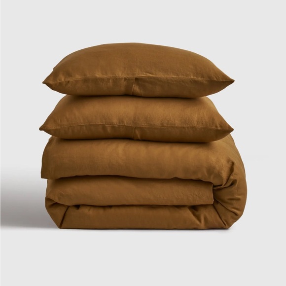 Quince | Bedding | Nwt Quince European Linen Duvet Cover Set Tobacco  Fullqueen